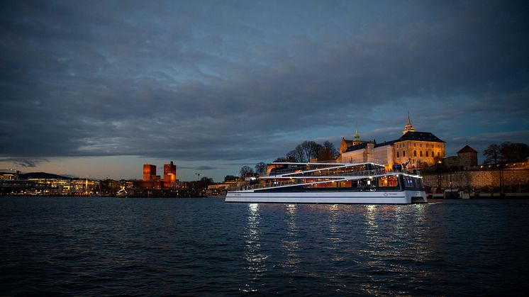 Julecruise på Oslofjorden. Foto: Sverre Hjørnevik / Flåm AS