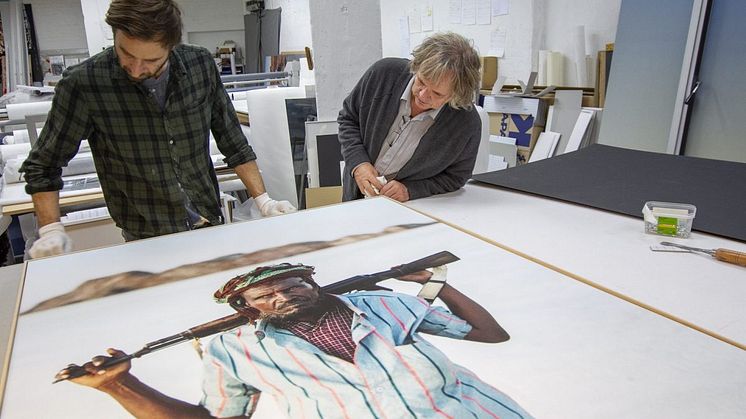 Fredsprisutstillingen printet med Canon-teknologi
