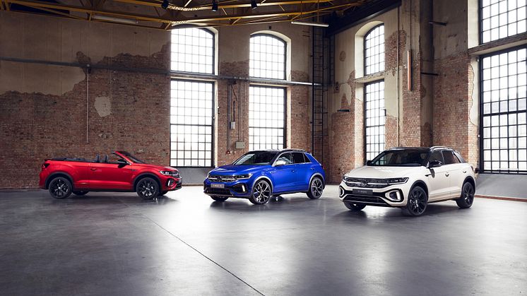 T-Roc Cabriolet, T-Roc R og T-Roc R-Line 2021
