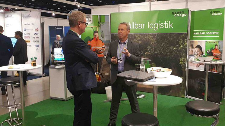 Norges största transport- och logistikmässa - Green Cargo var på plats