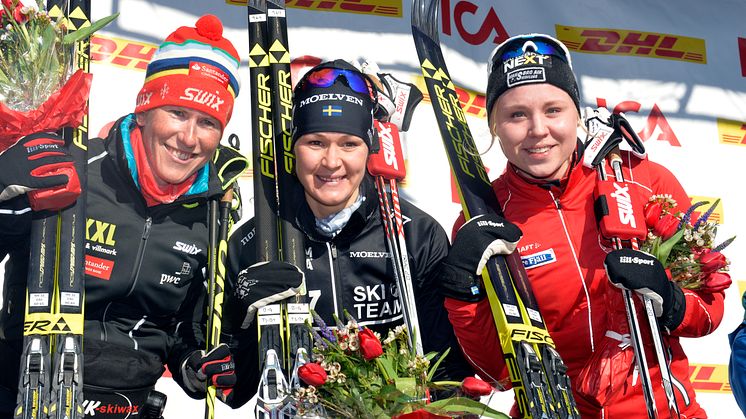 Britta Johansson Norgren won Tjejvasan 2016