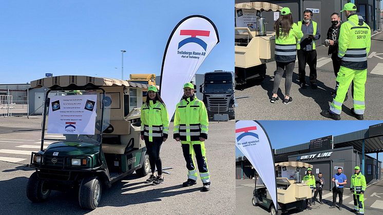 Customer service till er tjänst i Trelleborgs Hamn