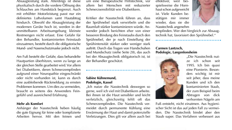 Absaug- und Nasstechnik: Eindeutig unentschieden