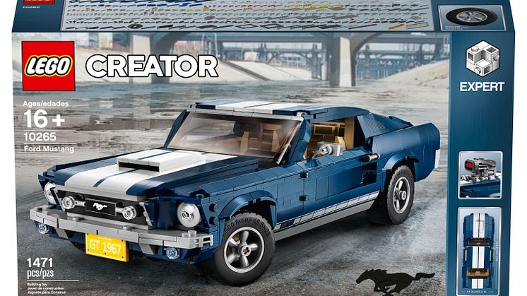 Ford Mustang LEGO-sæt
