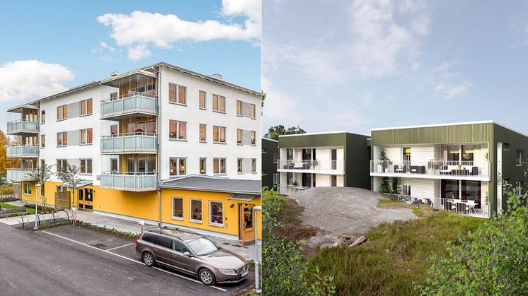  Två Riksbyggen-projekt i topp på nöjd kundindex, NKI, för bostadsrätter i nyproduktion