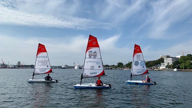Open Skiff im Segelcamp
