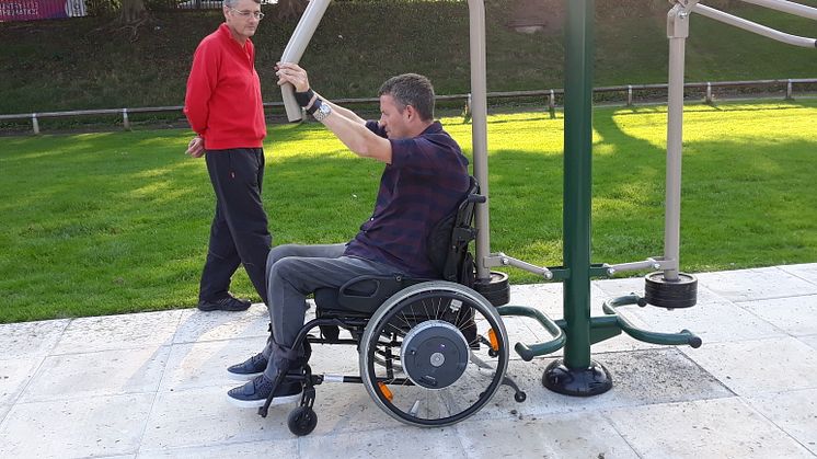 ​New inclusive facilities launched at Bury athletics track