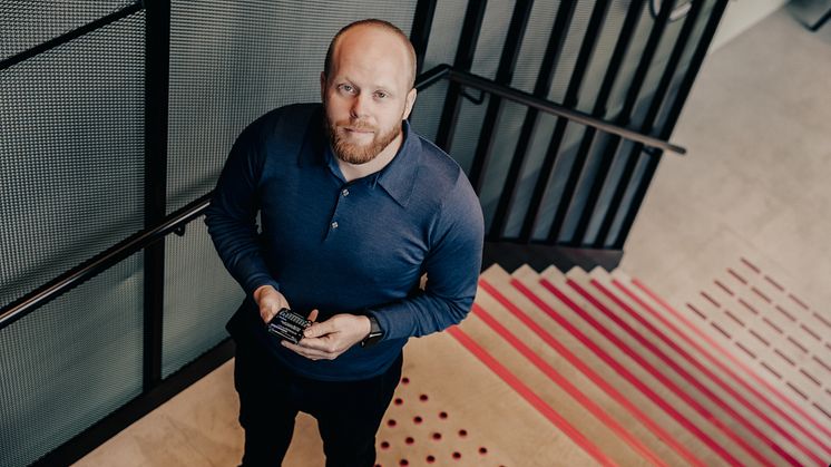 Mads Blybakken, kommunikasjonssjef i foodora