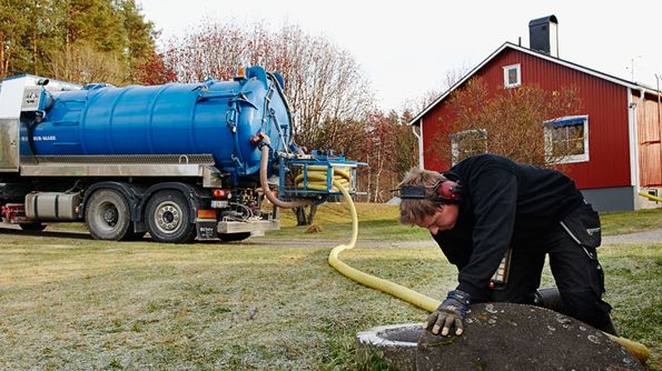 Väl fungerande enskilda avlopp är en viktig miljöfråga. Foto: Maria Fäldt
