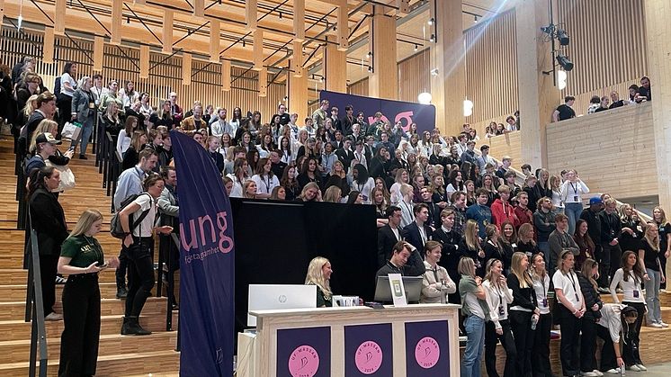 UF-mässan i Västerbotten arrangerades för första gången i Sara Kulturhus. eXpression var såklart på plats!