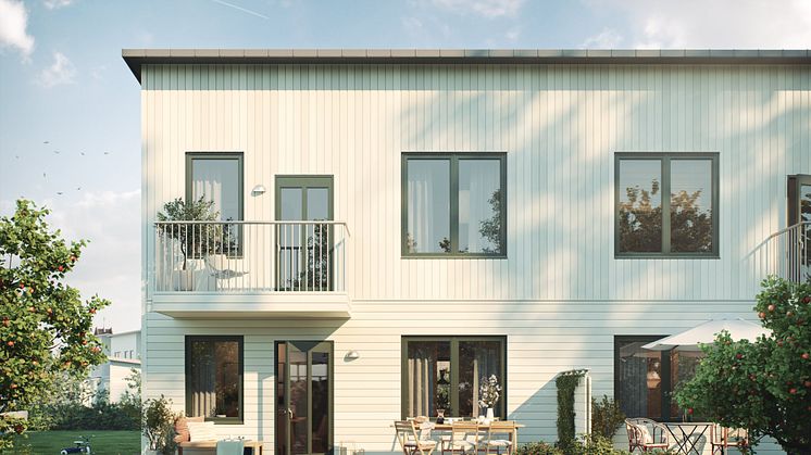 Säljsuccé och klart för byggstart av Riksbyggens Radhusblicken i Gamla Uppsala