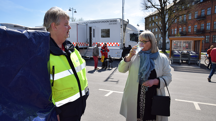 Krisberedskapsveckan i Landskrona
