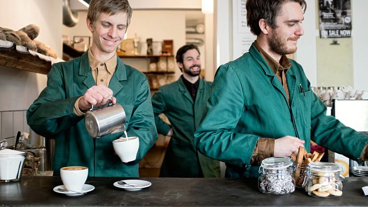 "Cyklister är en stämningshöjare i kaffebaren"