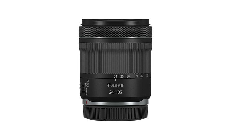 RF 24-105mm F4-7.1 IS STM Side with cap