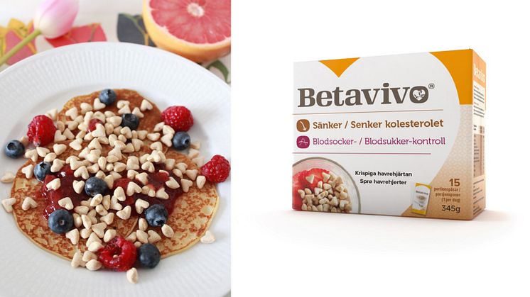 Börja en ny vana i höst! Sänk kolesterolet helt naturligt med Betavivo havrehjärtan