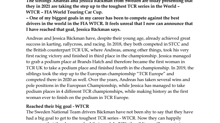 210419 ENG Pressrelease, WTCR Announcement.pdf