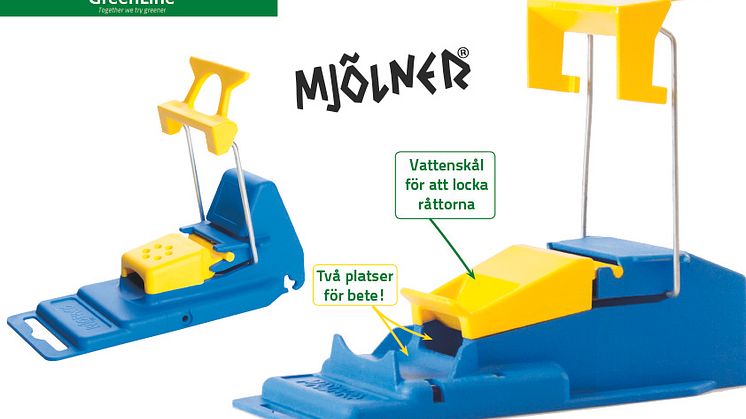 Fånga mössen effektivt med säkra Mjölner