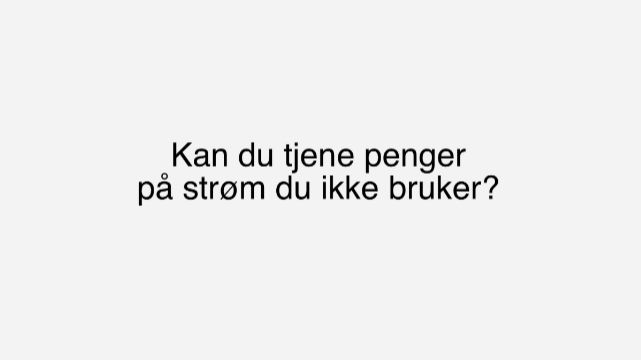 Jakter på den fleksible strømkunden
