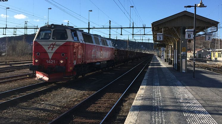 Bärighetshöjning på Inlandsbanan