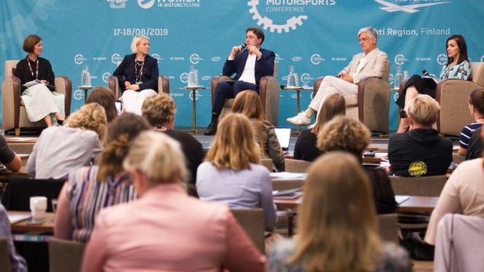 Inaugural Women in Motorsports Conference. Photo credit: Taneli Niinimaki