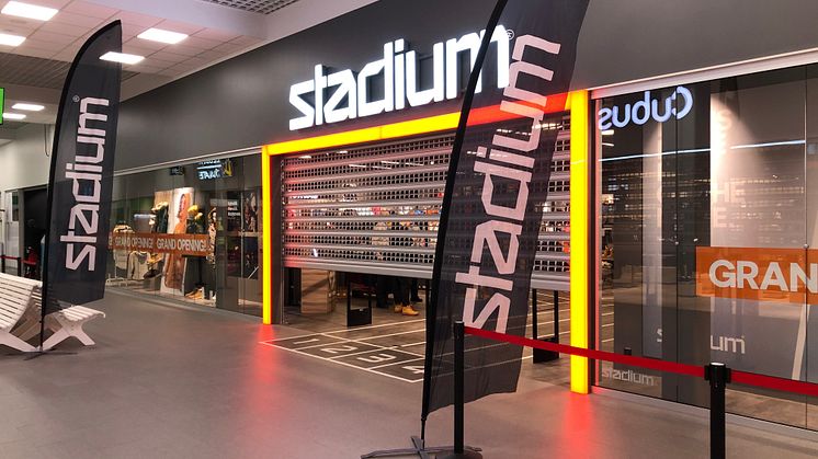 Stadium öppnar ny butik