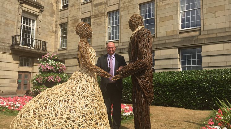 ​I now pronounce you – wicker man and wife!