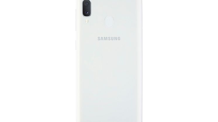 Galaxy A20e_white_back