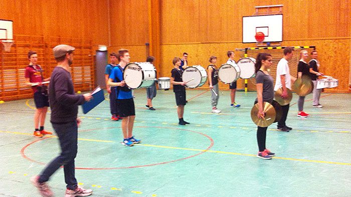 Första svenska truppen till VM i Indoor Percussion - Välkommen till pressträff med genrep!