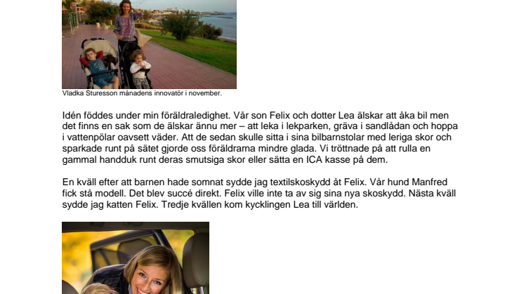 Vladka Sturesson månadens innovatör i november.