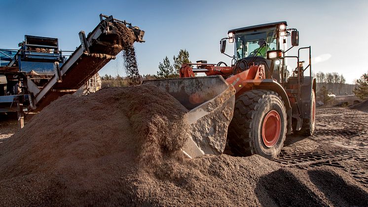 Hitachi hjullastare