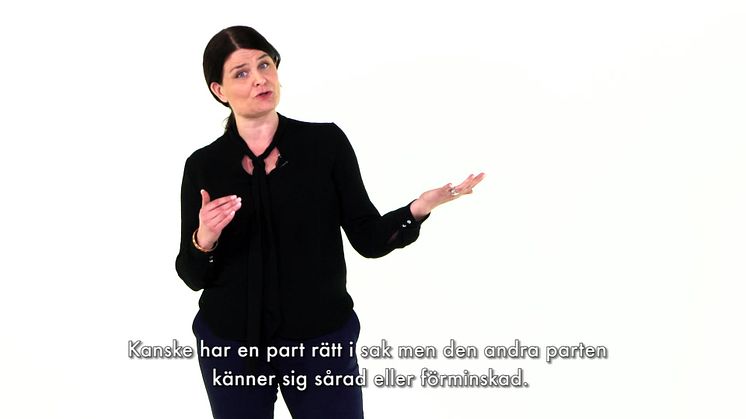 Att hantera konflikter - Ledarskapstips med Josefine Arenius