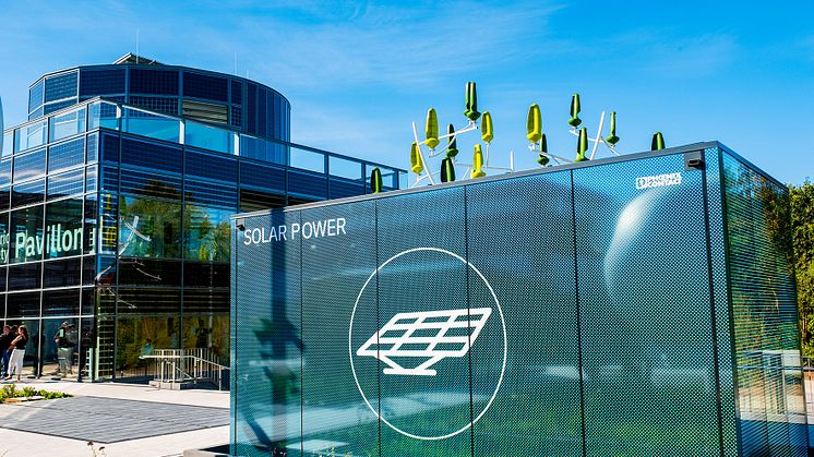 Framtidsvisionen väcks till liv i All Electric Society Park