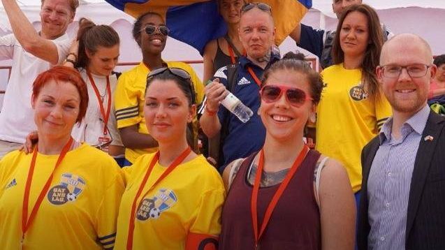 Gatans Lag på plats i Homeless World Cup i Chile