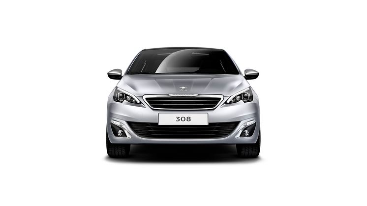 Nya Peugeot 308 med sin distinkta exteriör