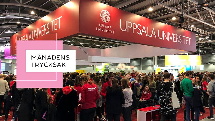 Uppsala Universitet vinner månadens trycksak för december 2018