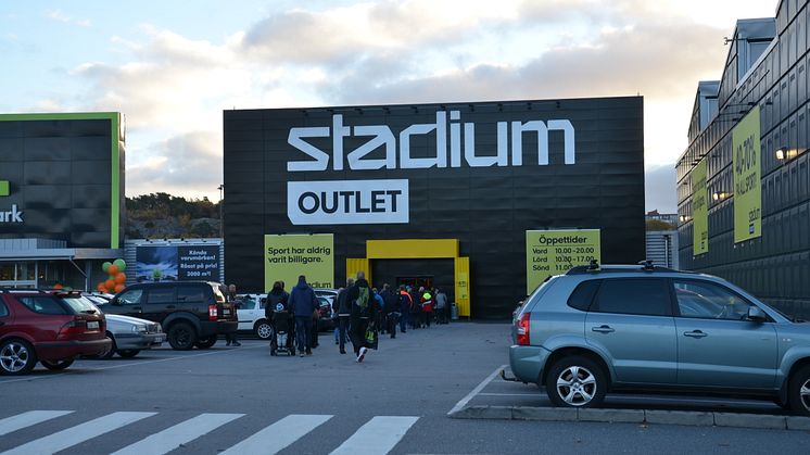 Stadium Outlet fortsätter att växa – öppnar butik i Göteborg  