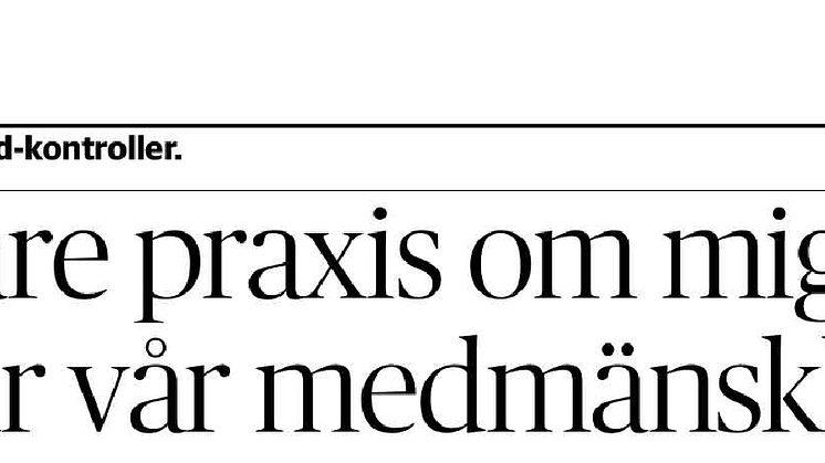Landets kyrkoledare på DN Debatt: ”Hårdare praxis om migration riskerar vår medmänsklighet”