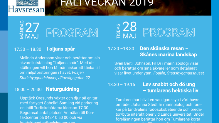 Program Havsresan 2019
