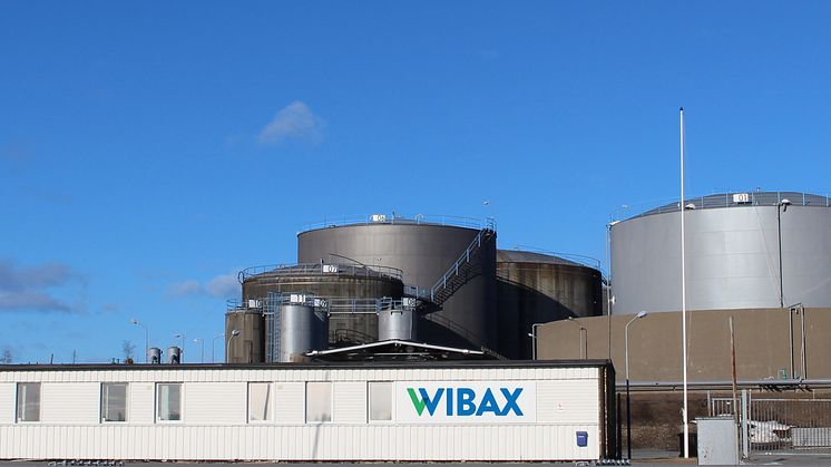 Wibax terminal i Skelleftehamn