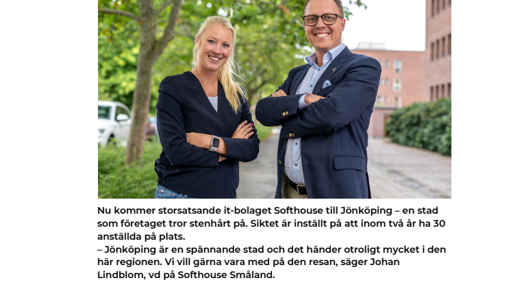 Digital utmanare satsar på Jönköping – ska rekrytera 30 personer