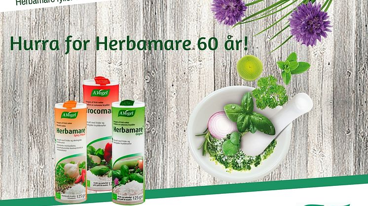 Hurra for Herbamare 60 år!