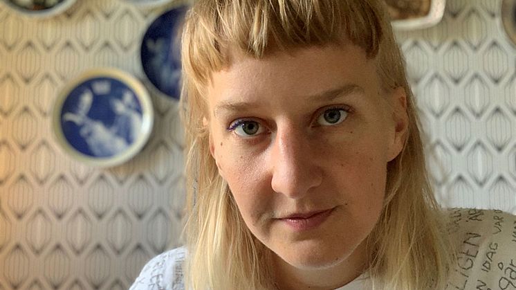 Anja Lundström siktar på ett humoristiskt verk under AiR 4x400 år i Borås       Foto: Anja Lundström