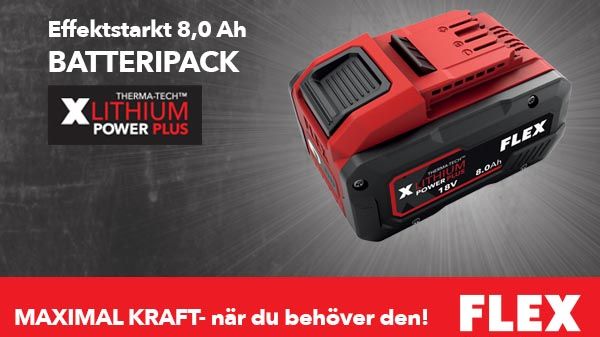 Batteripack 18.0/8.0Ah