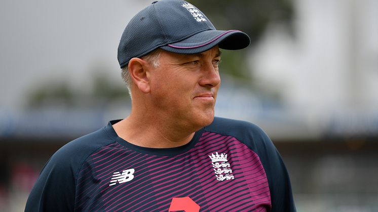 England Head Coach Chris Silverwood