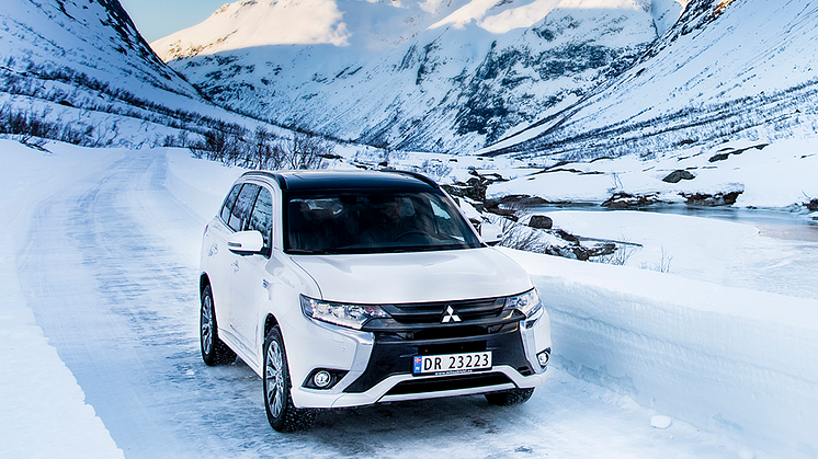 Mitsubishi Outlander PHEV med 7 års Norgesgaranti
