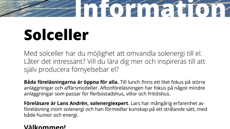 Intresset för solceller har ökat kraftigt
