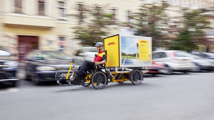 DHL Cykelkurer