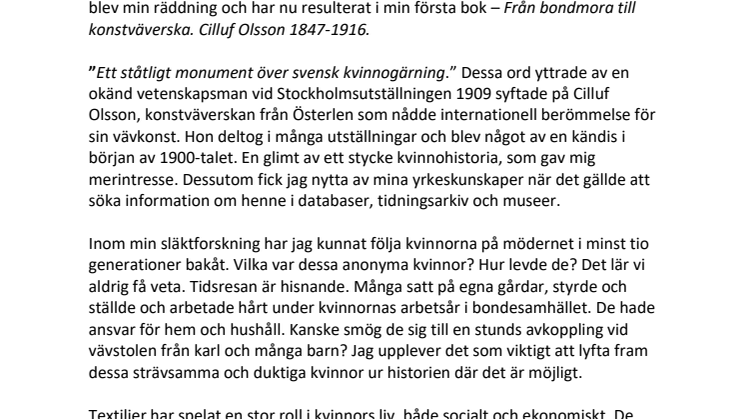 Om Birgitta Calagos, författaren till boken om Cilluf Olsson.pdf