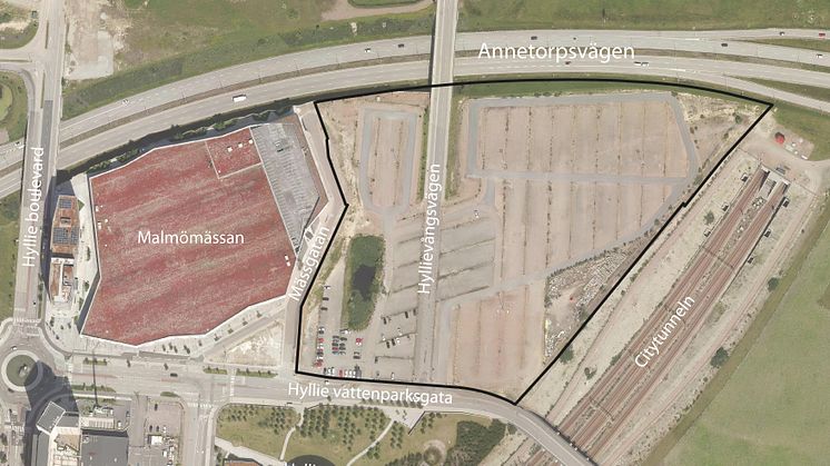 På tomten intill Malmömässan planeras bostäder som alla Malmöbor ska kunna ha råd med.