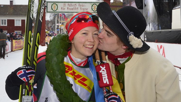 Laila Kveli, Norge, segrade i TjejVasan 2015. 